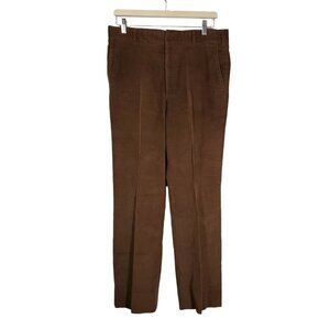 VTG 80s At-Ease Corduroy Pants Trousers Office Academia Grunge Casual Lumberjack
